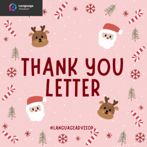 Thank You Letter