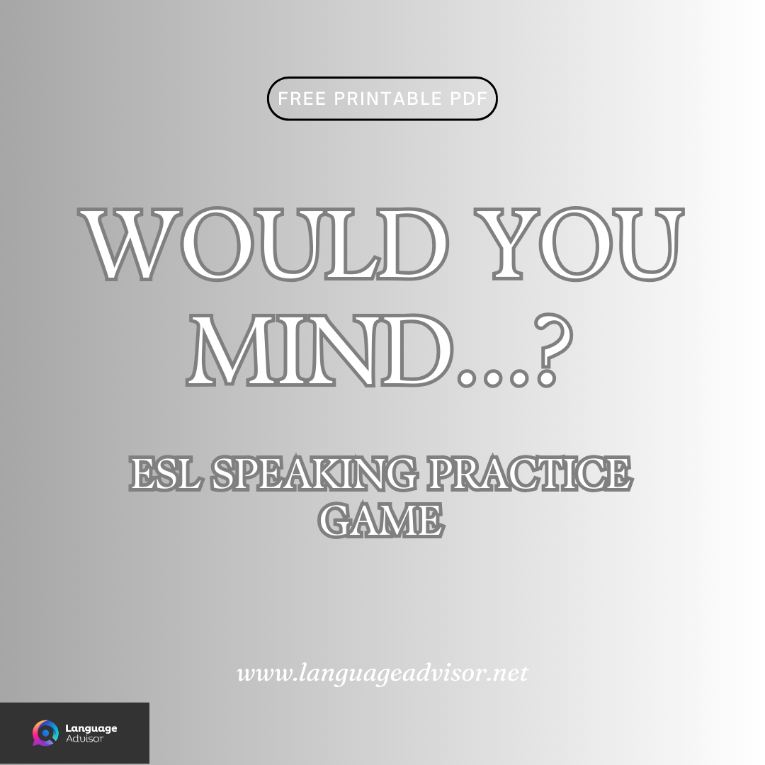 Would You Mind...?