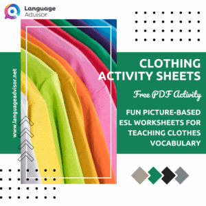 Clothing Activity Sheets