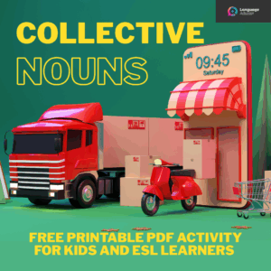 Free Printable PDF Activity for Kids and ESL Learners