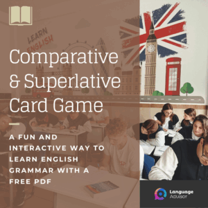 Comparative & Superlative Card Game