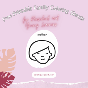 Free Printable Family Coloring Sheets