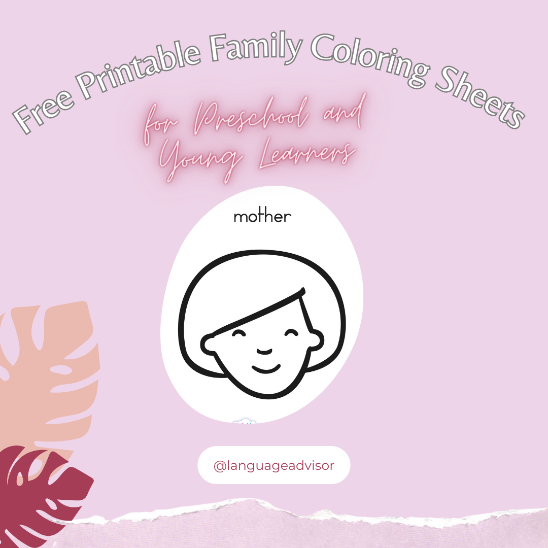 Free Printable Family Coloring Sheets