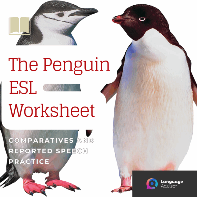 The Penguin ESL Worksheet